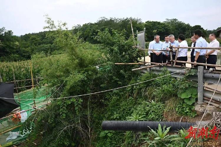 湖南省委书记沈晓明，赴慈利县督导天坑溶洞污染整治工作